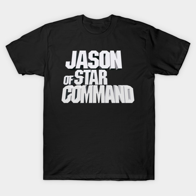 Jason of Star Command Logo 3D T-Shirt by RetroZest